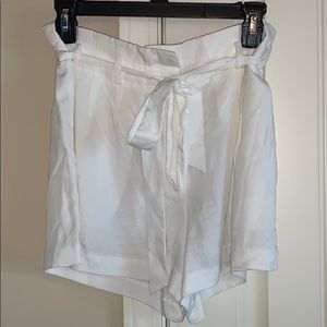 BCBG maxazria white shorts